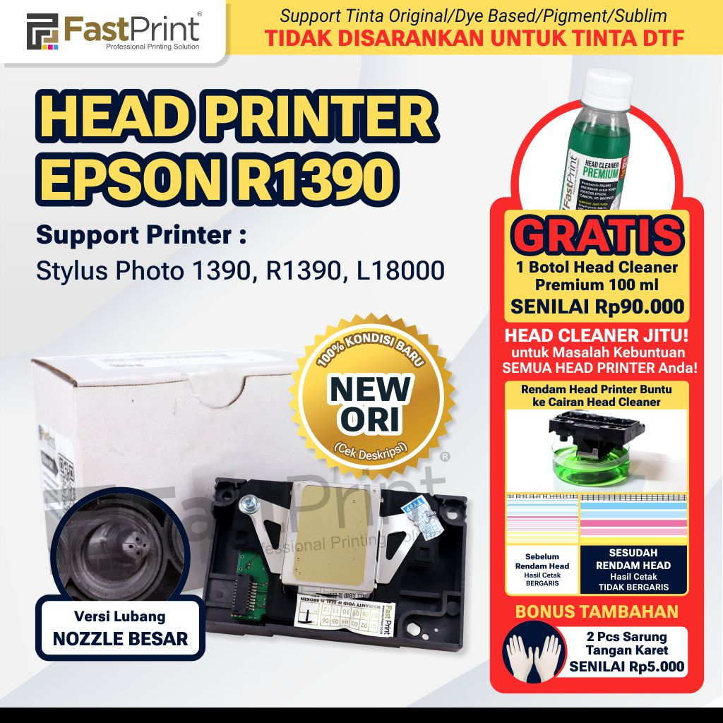 Jual Head Print Epson R1390 L1800 Generasi Terbaru New Original ...