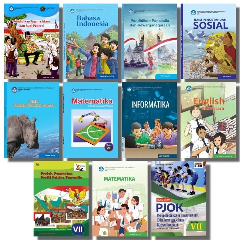 Jual Buku Kurikulum Merdeka Smp Kelas 7 Kemendikbud Shopee Indonesia