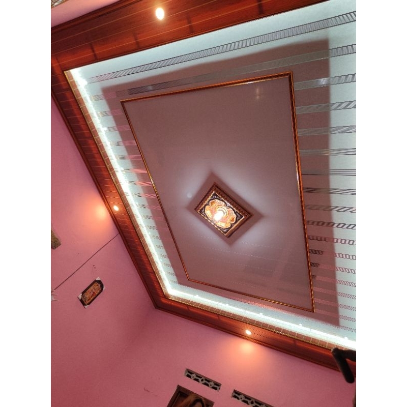 Jual Termurah Ornamen PVC Tempat Lampu PVC 30cm x 30cm Kualitas Premium ...