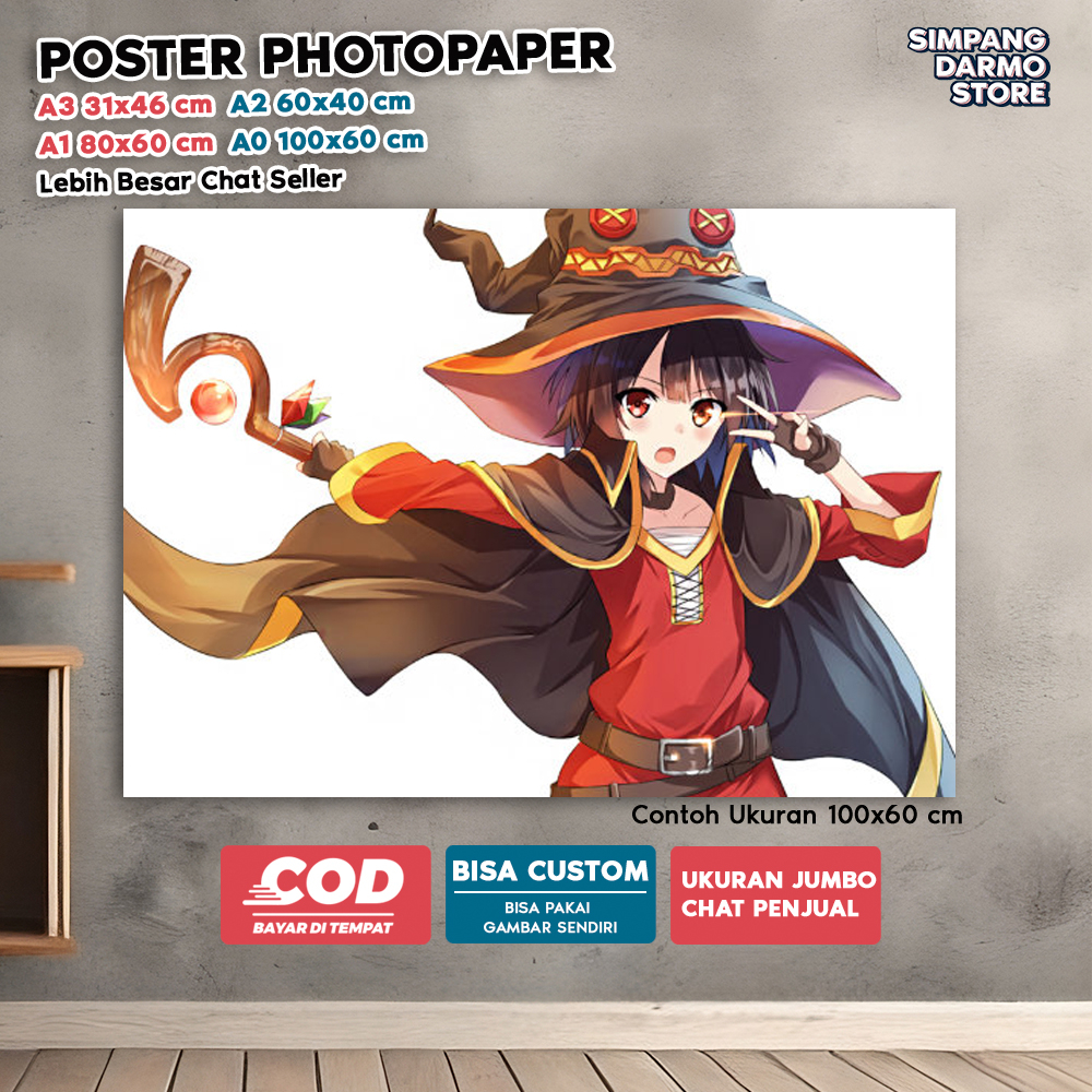 Jual Poster Anime Konosuba: An Explosion on This Wonderful World ...