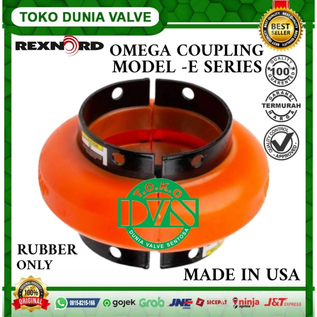 Jual OMEGA COUPLING E20 ELEMENT ONLY WITHOUT HUB REXNORD (Kemasan Box