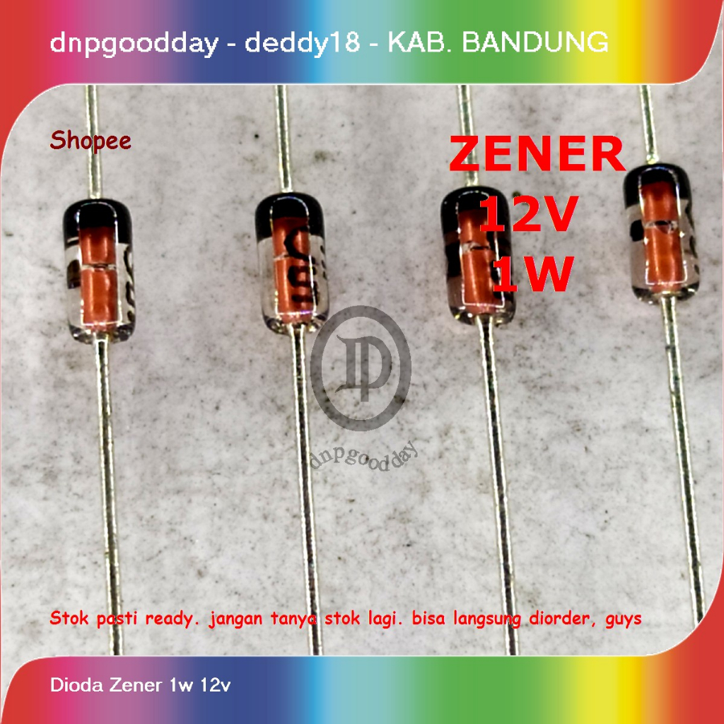 Jual Dioda Zener 1w 12v Shopee Indonesia