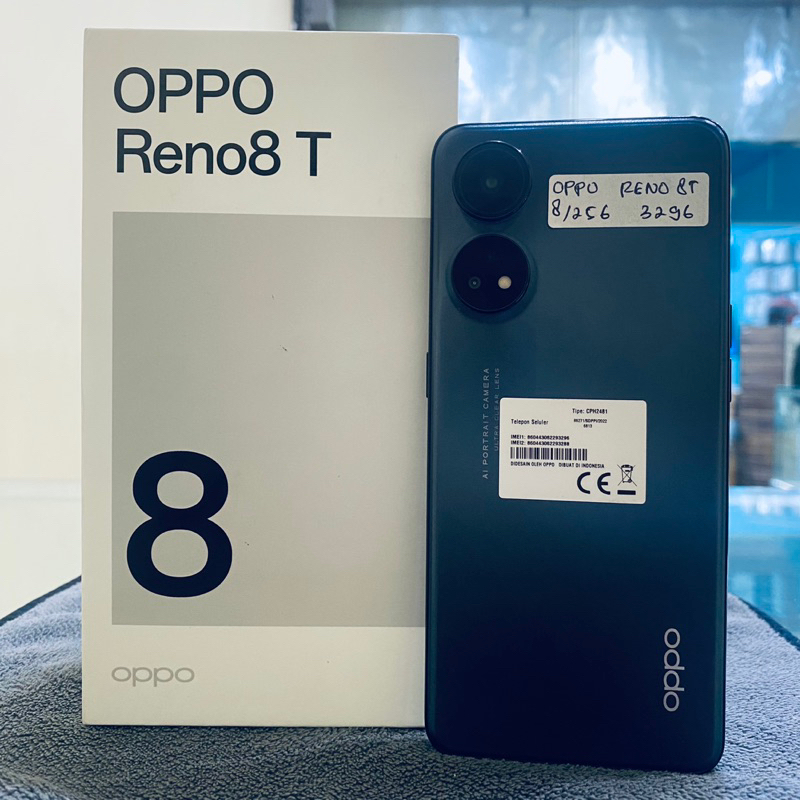 Jual oppo reno 8t ram 8gb rom 256gb second | Shopee Indonesia