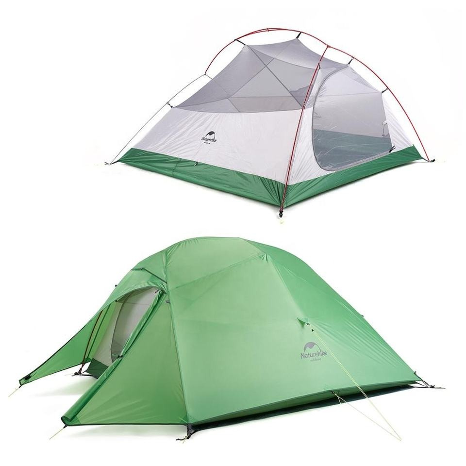 Jual Naturehike Tenda Cloud Up Camping Ultralight 1p 2p 3p Hiking Tent 210t 20d 15d Shopee 7613