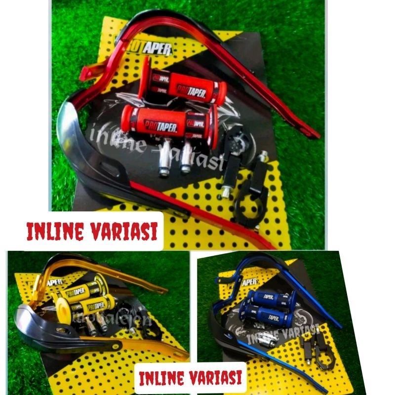 Jual hand guard tulang + cover protaper paket grip protaper universal