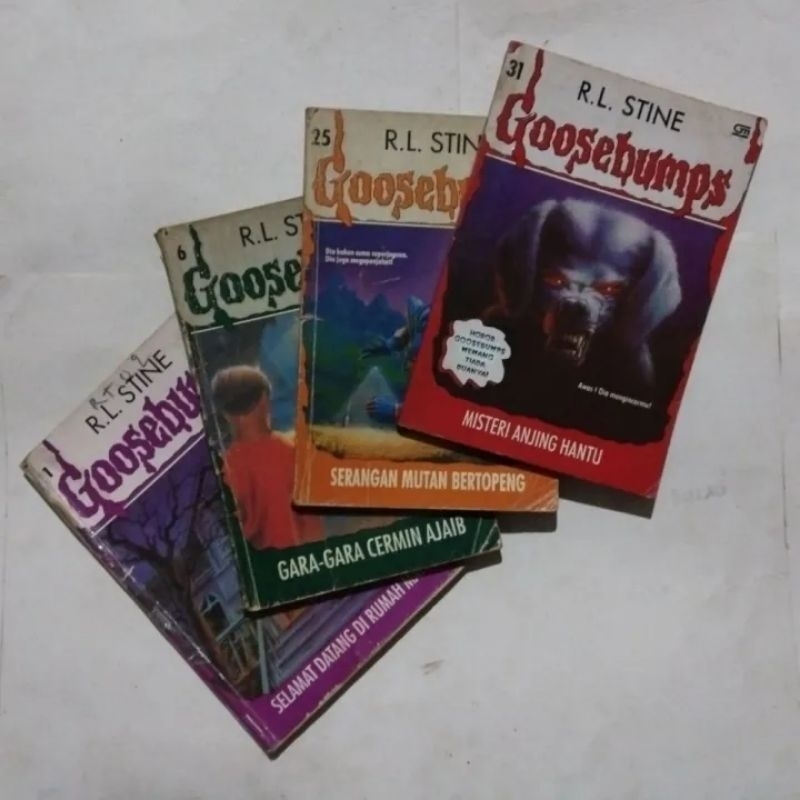 Jual Buku Cerita Horor Goosebumps Rl Stine Original Bekas Baca Deskripsi Shopee Indonesia