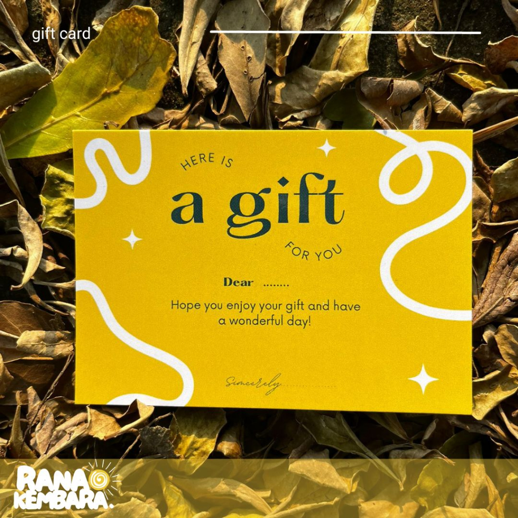 Jual Kartu Ucapan Birthday Card & Gift Card untuk Hampers atau Kado ...