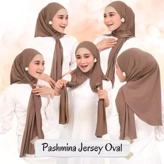 HIJAB PASHMINA INSTAN OVAL|| HIJAB INSTAN OVAL JERSEY|| PASHMINA INSTAN KAOS JERSEY