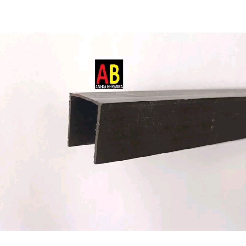 Jual Lis U Aluminium 15mm x 15mm x 15mm brown Panjang 149.5cm | Shopee ...