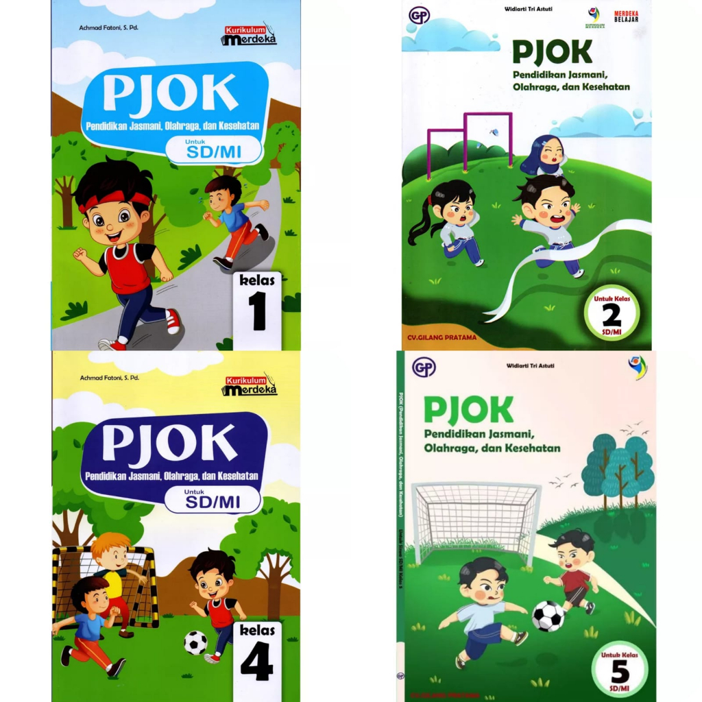 Jual PJOK Kelas 1, 2, 3, 4, 5, 6 Kurikulum Merdeka CV. GILANG PRATAMA ...