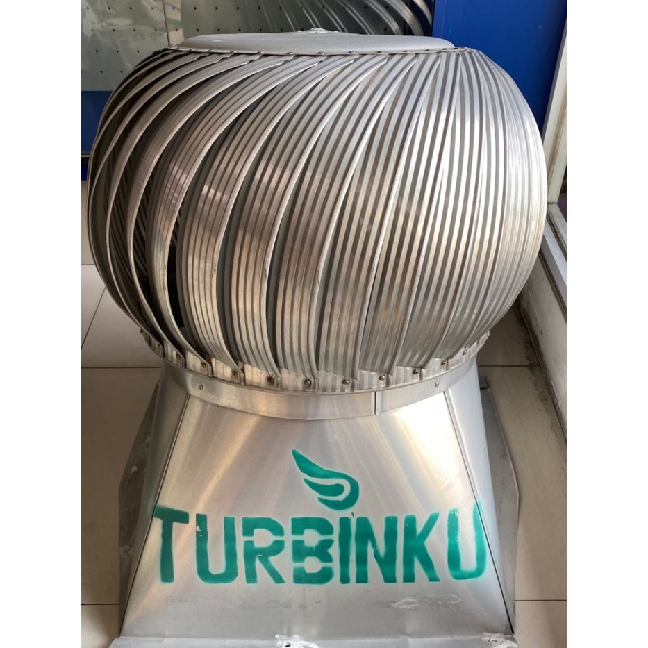 Jual Turbin Ventilator Ventilasi Atap Turbinku Inch Tipe V Aluminium Shopee Indonesia