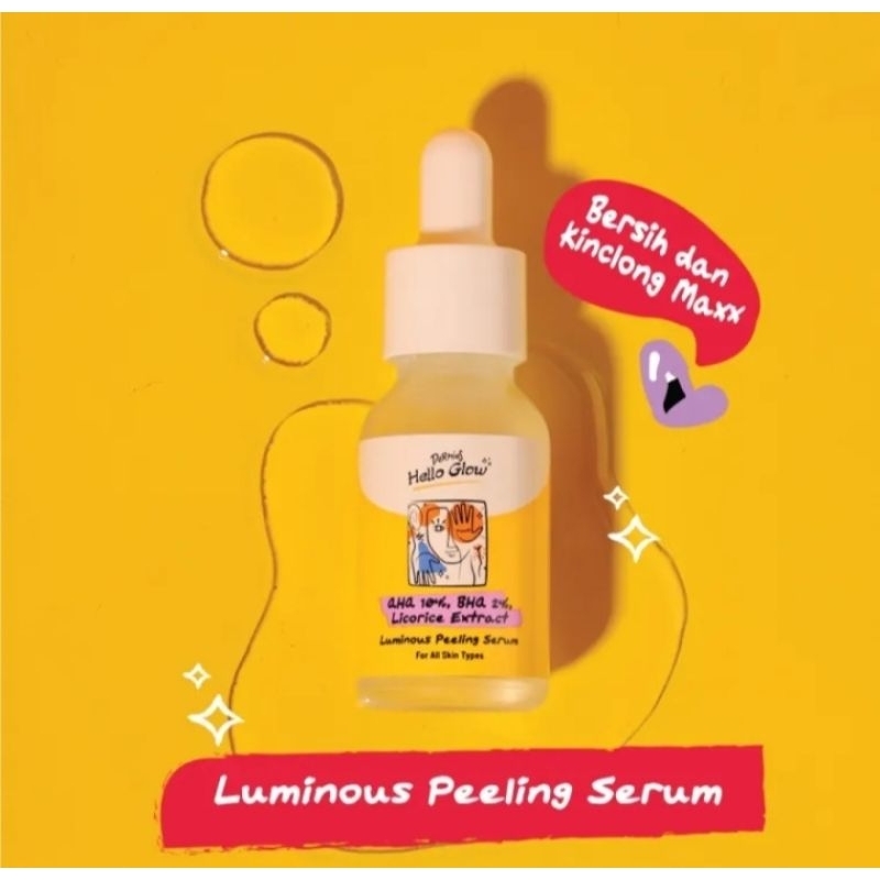 Jual hello glow serum 3ml Shopee Indonesia