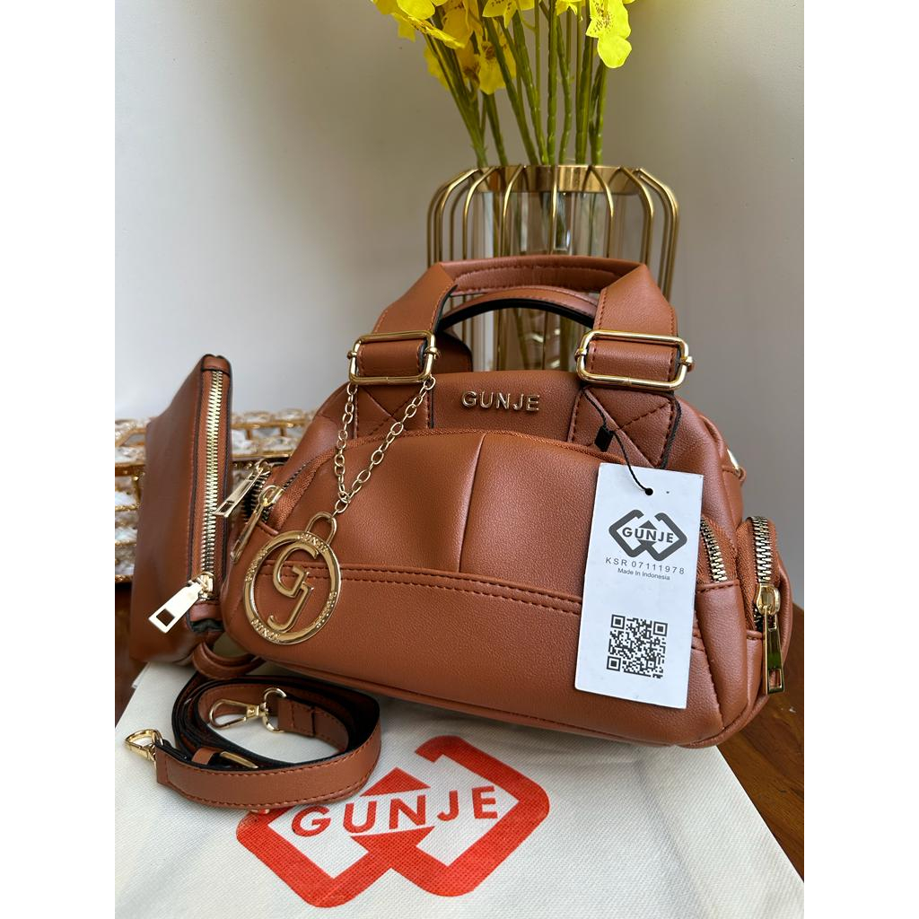 Jual tas original merek gunje tas selempang wanita | Shopee Indonesia
