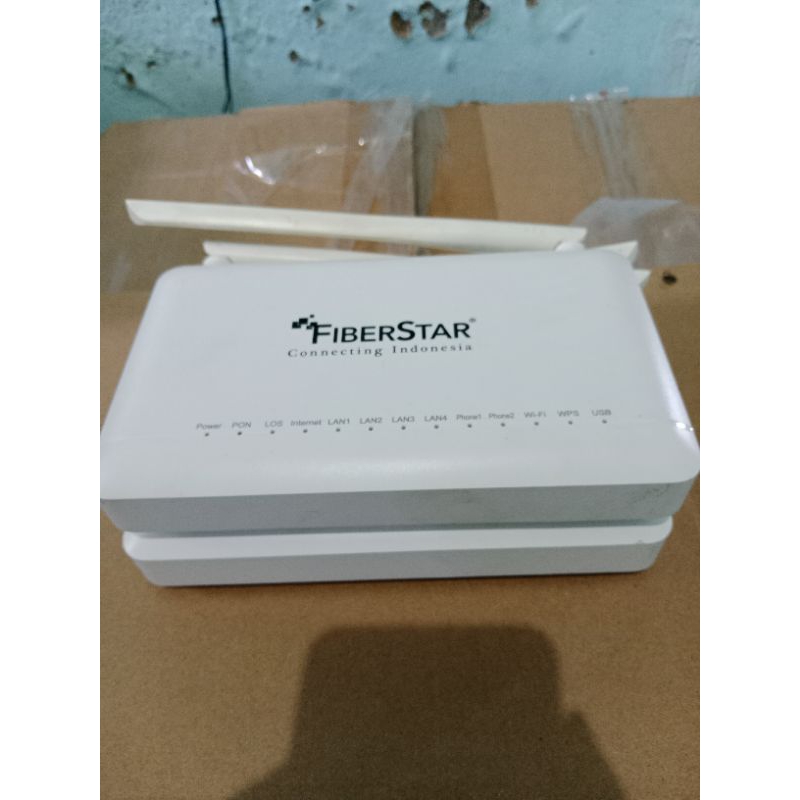 Jual ONT Fiberstar ZXHN F609 UNIT SAJA TANPA ADAPTOR | Shopee Indonesia