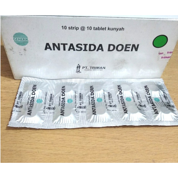 Jual ANTASIDA DOEN STRIP TABLET ISI 10 | Shopee Indonesia