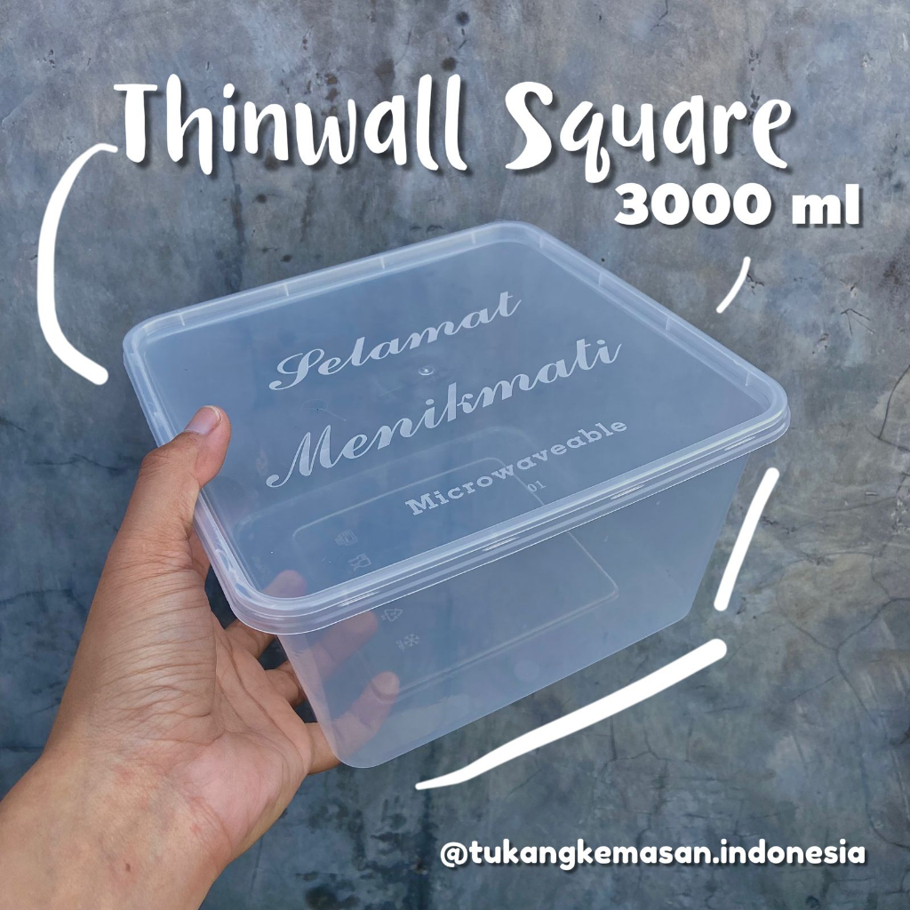 Jual Thinwall Box Sumobox Ml Isi Pcs Shopee Indonesia