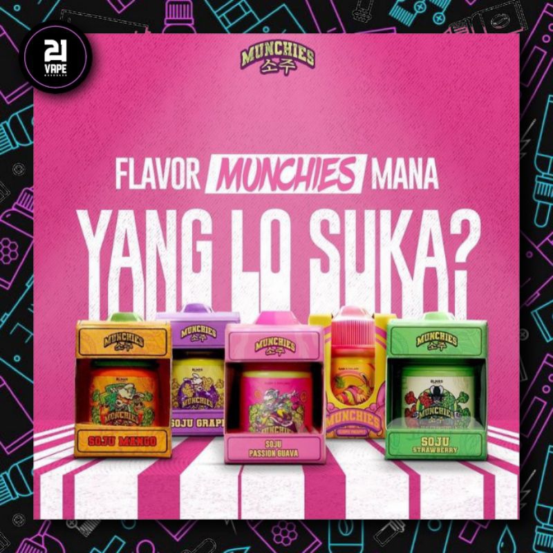 Jual MUNCHIES SOJU SERIES 60ML | Shopee Indonesia