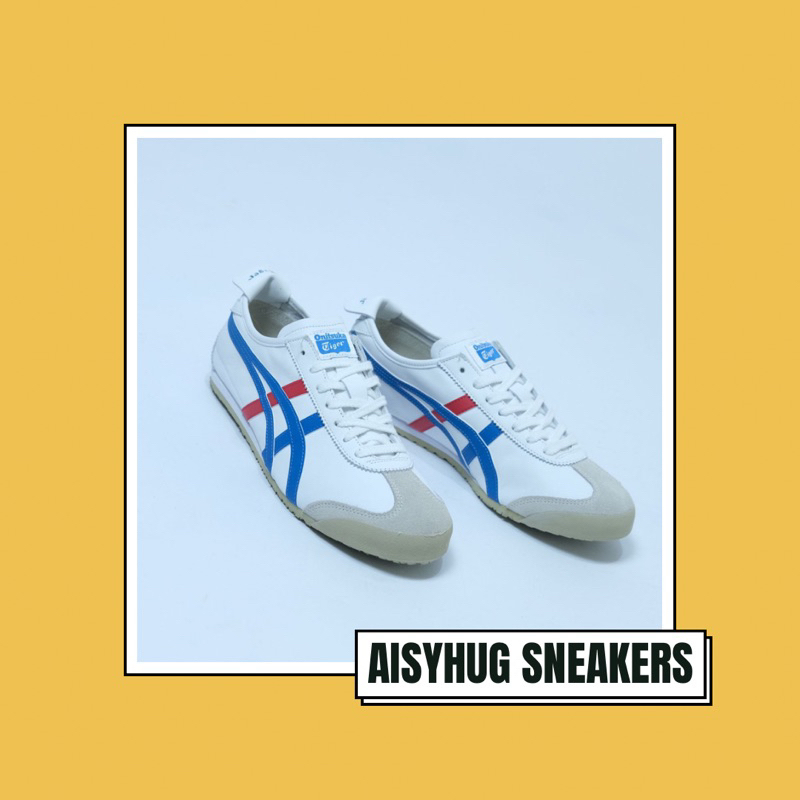 Jual Sepatu Casual Pria Onitsuka Tiger Mexico 66 Laces White France