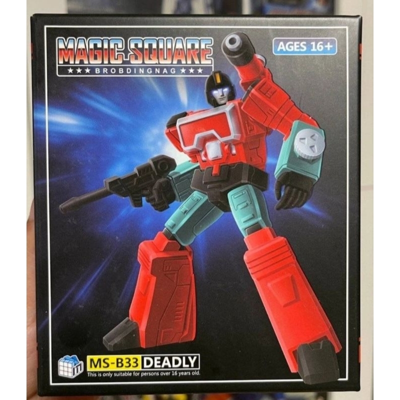 Jual Transformers Magic Square Deadly - G1 Perceptor | Shopee Indonesia
