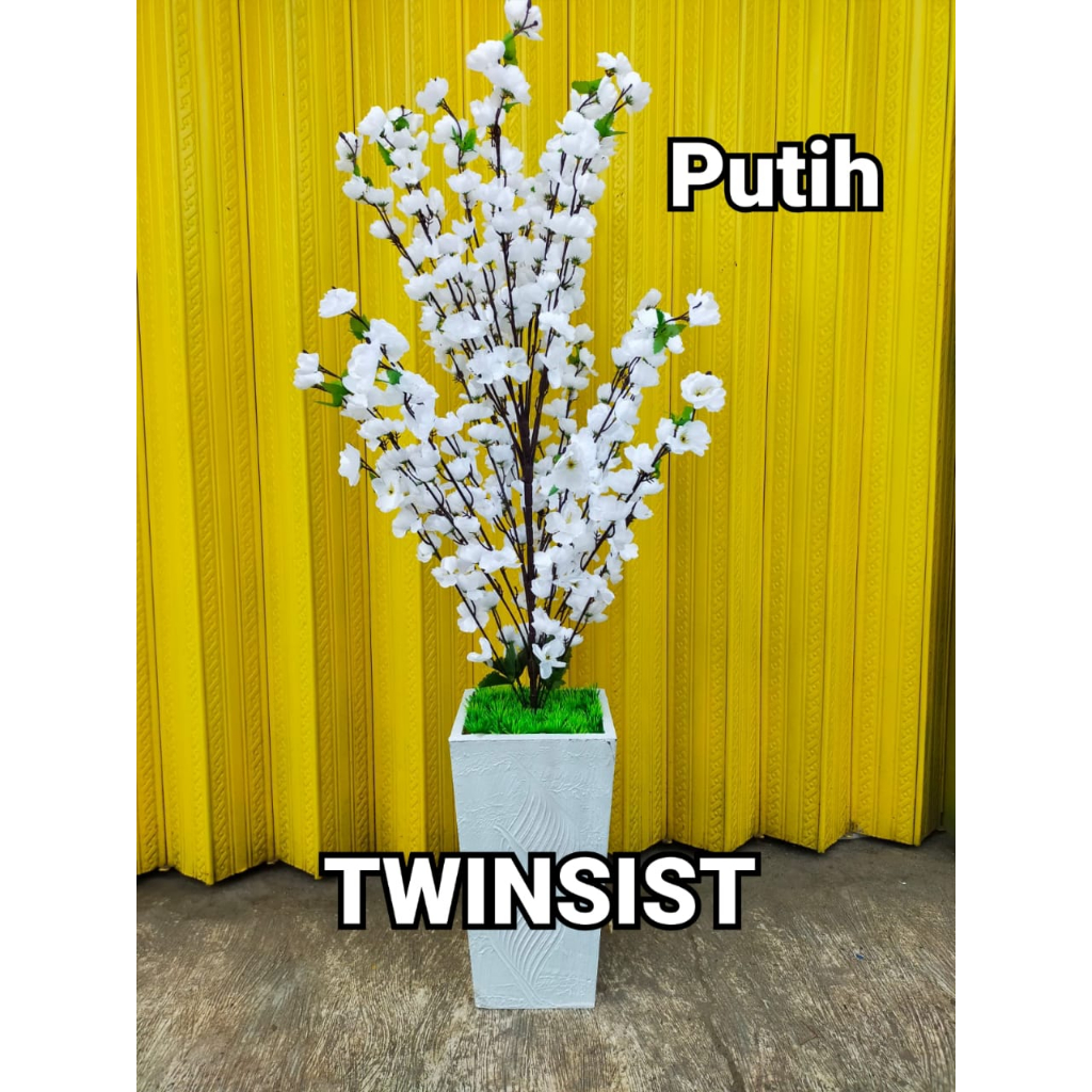 Jual TERMURAH Pohon Sakura Imlek Meihua Blossom Plastik Artificial ...