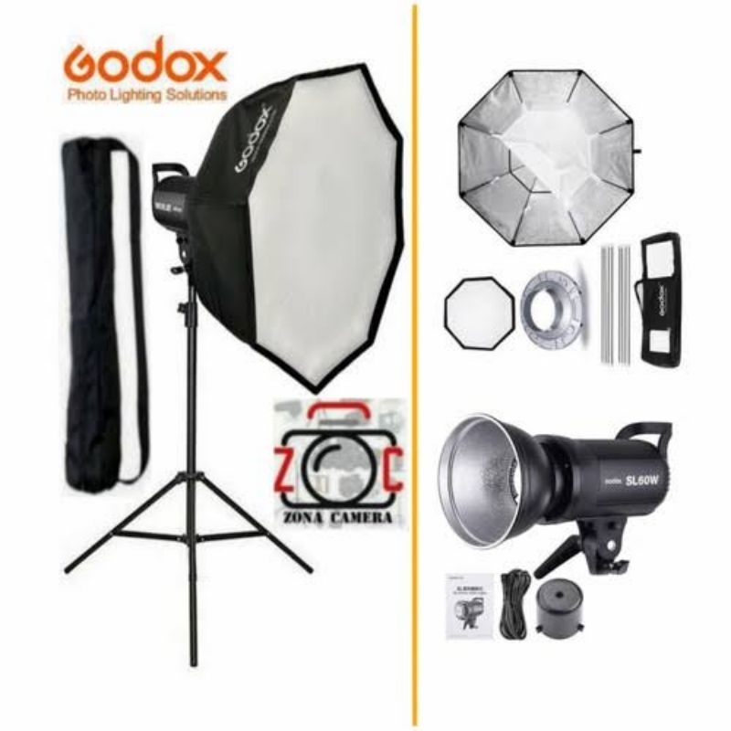 Jual Godox SL60W Lighting Video LED Bowens Mount SL 60w White