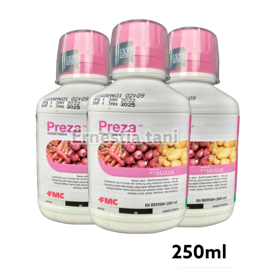 Jual Preza 100 OD 250 ml Insektisida Siantraniliprol Mengendalikan Hama ...