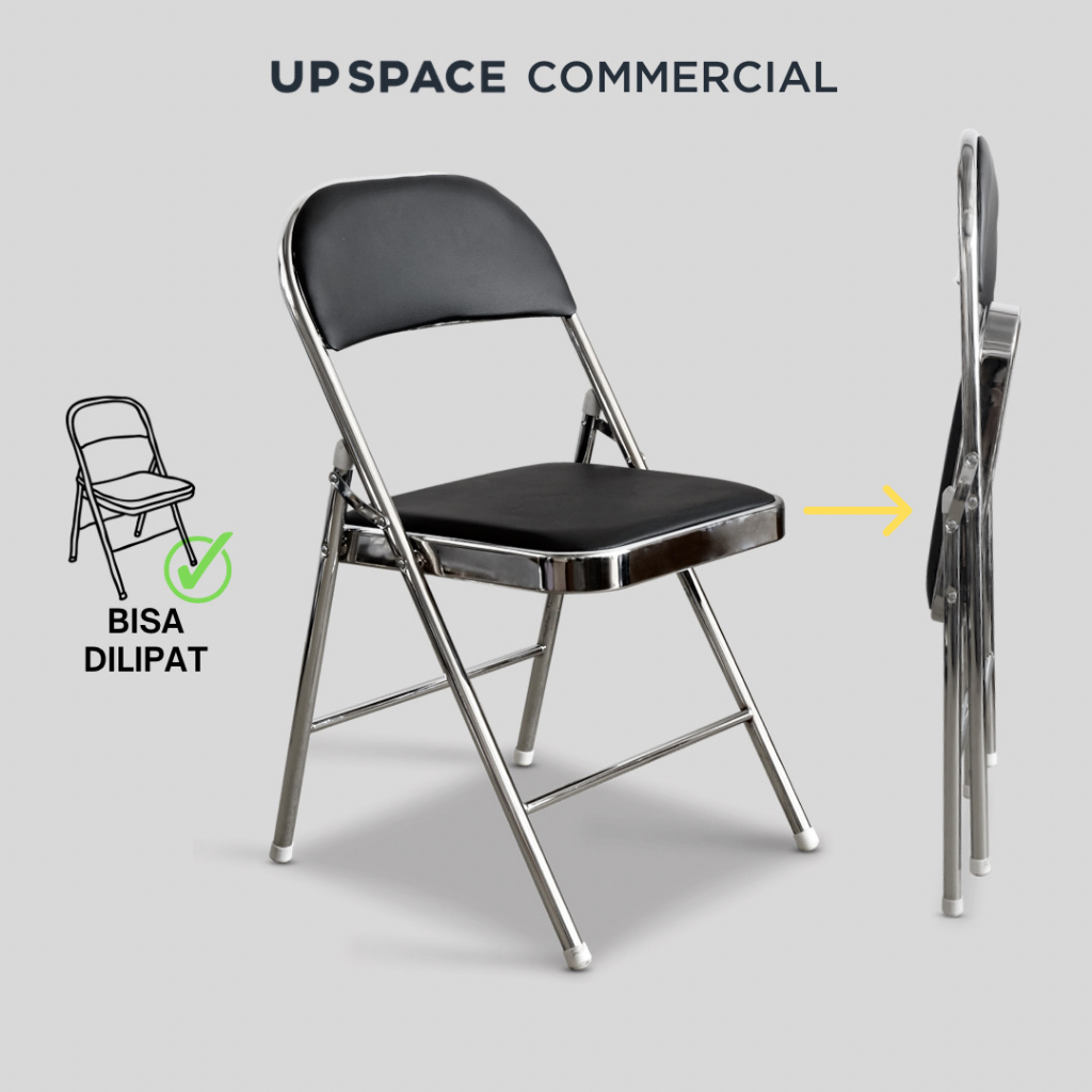 Jual Up Space Pixi Chair Kursi Lipat Pesta Kursi Lipat Chrome Besi Kursi Lipat Tamu