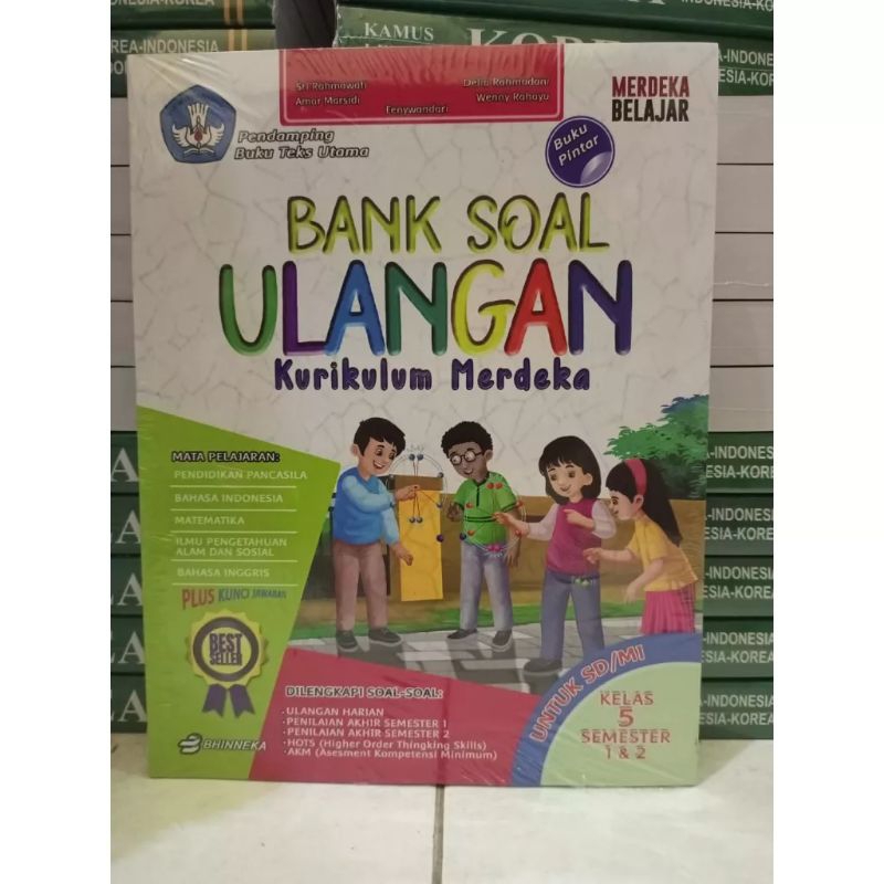 Jual Bank soal ulangan SD kelas 5 SMT 1&2 kurikulum Merdeka | Shopee ...