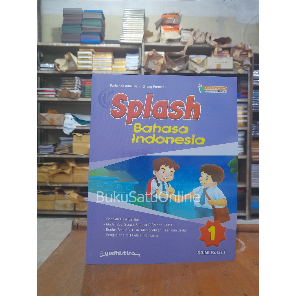 Jual Splash Bahasa Indonesia Kelas 1 SD Kurikulum Merdeka Yudhistira ...