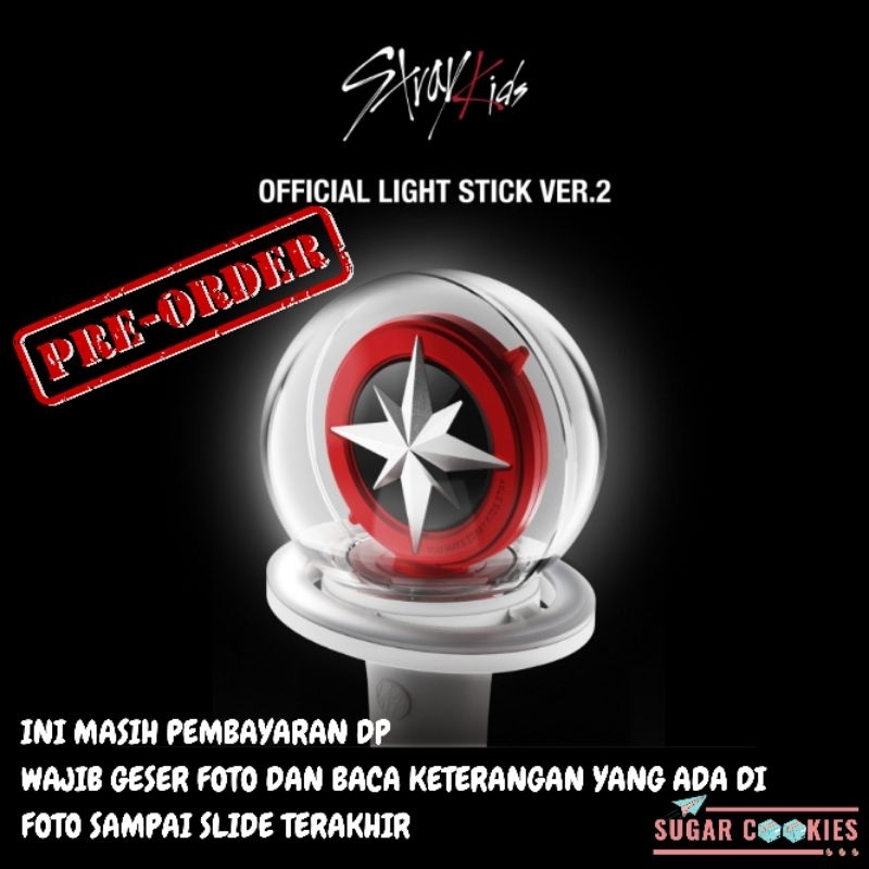 Jual PRE ORDER PO OFFICIAL LIGHTSTICK STRAY KIDS VER 2 NACHIMBONG ...