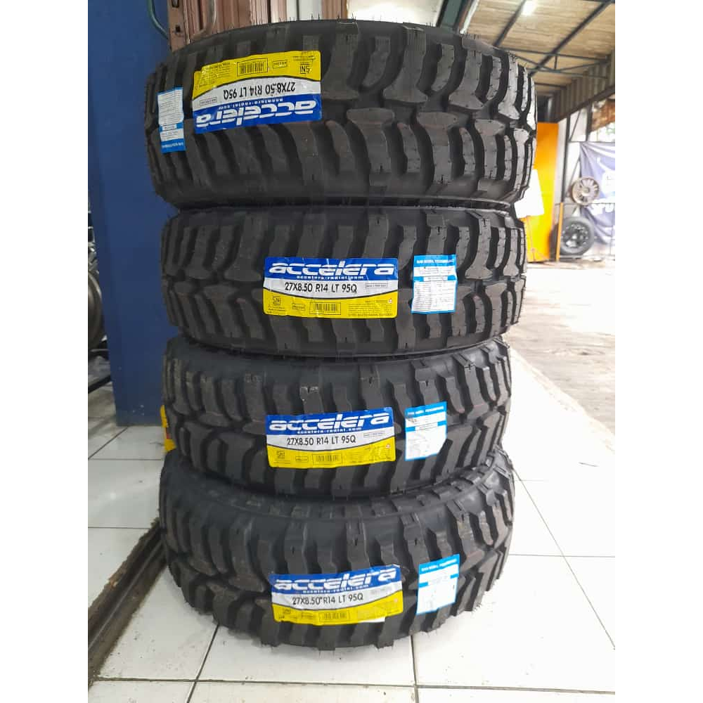 Jual BAN MOBIL KEMBANG PACUL MERK ACCELERA BADAK X-TREME UKURAN 27X8,5 ...