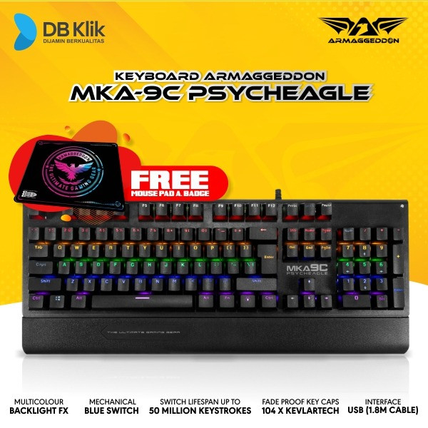 Jual Keyboard Armaggeddon MKA-9C PSYCHEAGLE ( Keyboard Armaggeddon MKA ...