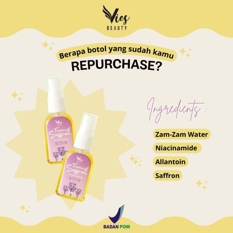 Jual paket sunscreen BBF , serum shafron ,facemist shafron, sabun ...