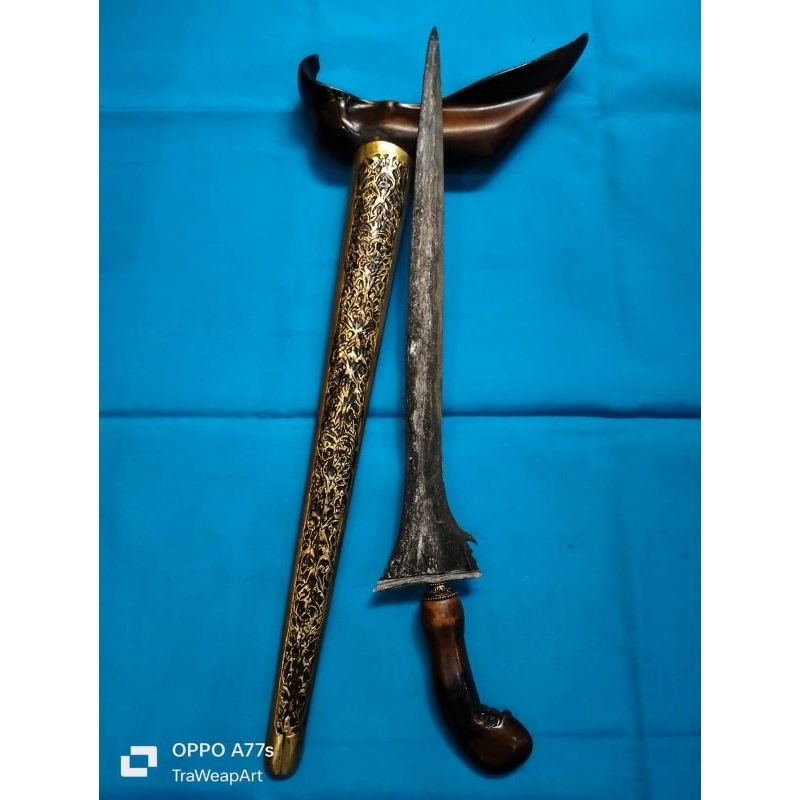 Jual Pusaka Keris Lurus Sepuh Sempaner Original Wingit Kuno Era