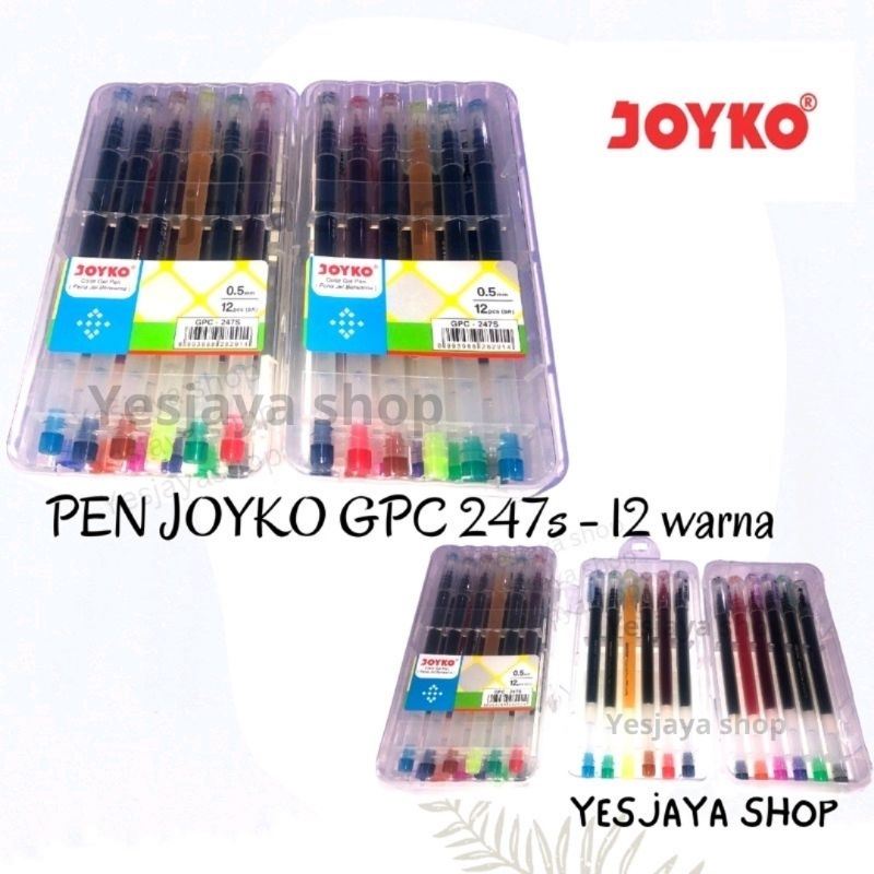 joyko Color Pen Color Gel Pen GPC-247S