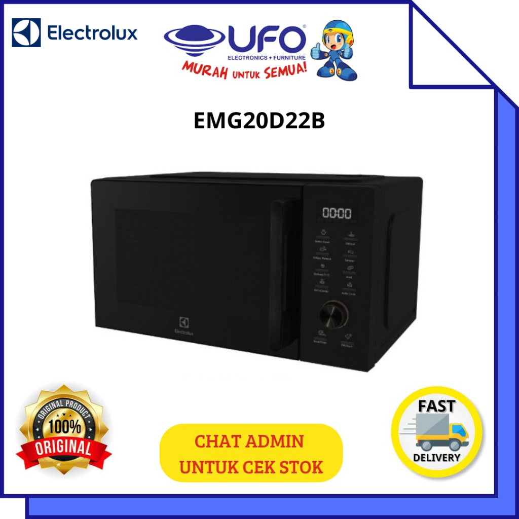 Jual ELECTROLUX EMG20D22B MICROWAVE OVEN GRILL ULTIMATE TASTE 20 LITER ...