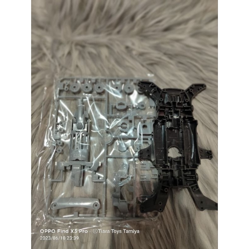 Jual Tamiya MA Chassis Set / Chassis MA Set ABS Resin Grey + Gearbox Abu Shopee Indonesia