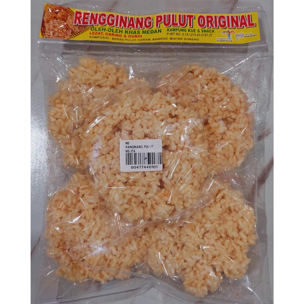 Jual Kerupuk Rengginang Pulut Original Oleh Oleh Khas Medan Shopee Indonesia 9677