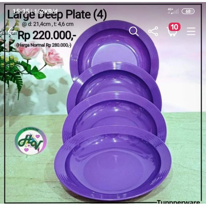 Jual Ldp Plate Hrg Pcs Shopee Indonesia