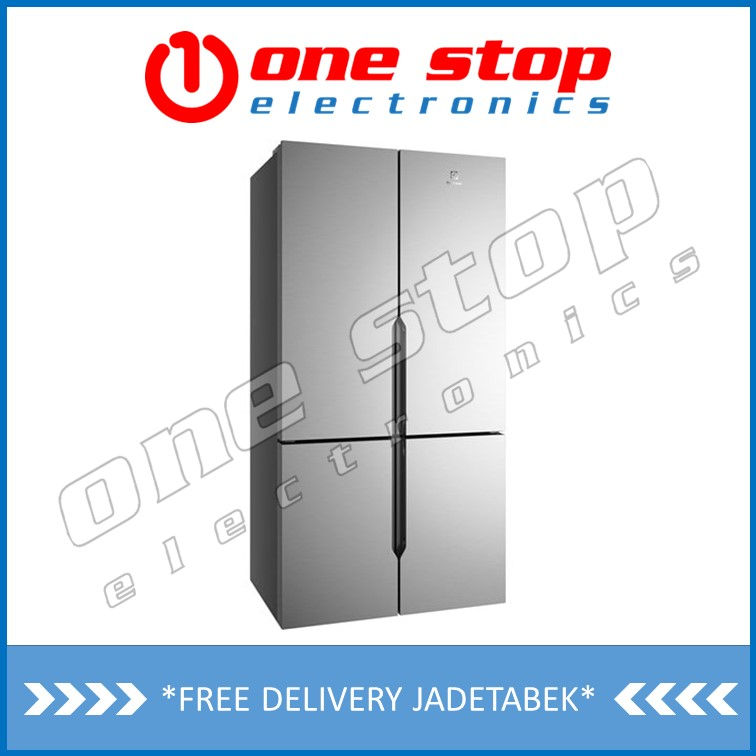 Jual ELECTROLUX EQE5600A-S / EQE 5600A-S Kulkas 4 Pintu Multi Door 562L ...