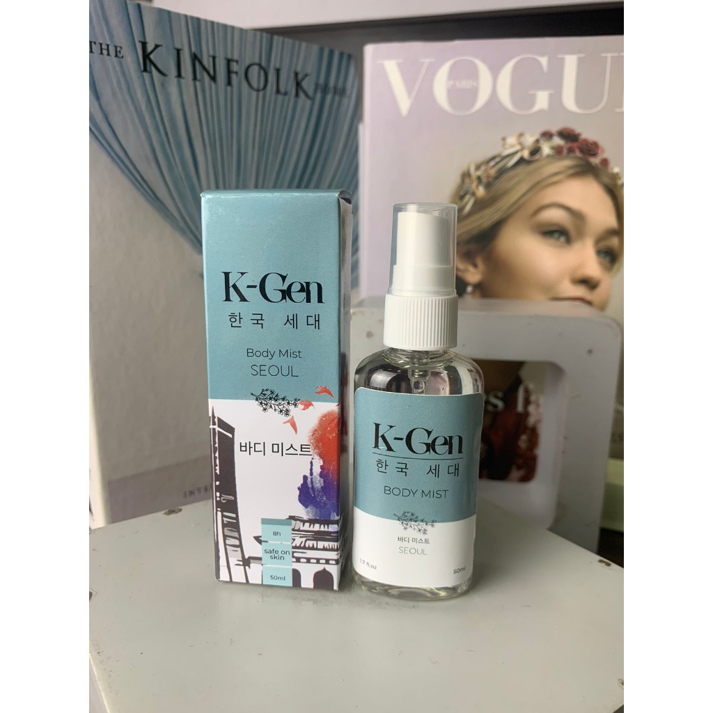 Jual Parfum Body Mist K-Gen Seoul | Parfum K-Gen X Inoku | Body Mist 50 ...