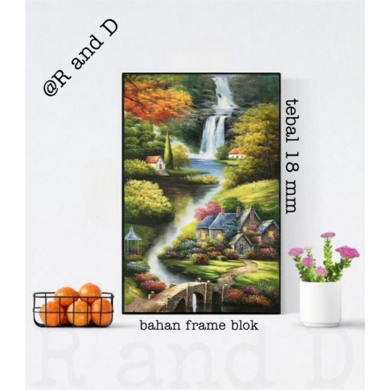 Jual Hiasan Dinding Ruang Tamu ukuran A3 47x31 | Hiasan dinding