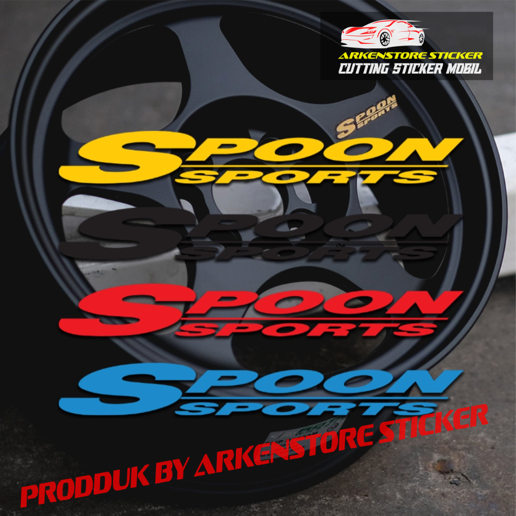 Jual Sticker stiker velk mobil spoon sport cutting sticker velk spoon ...