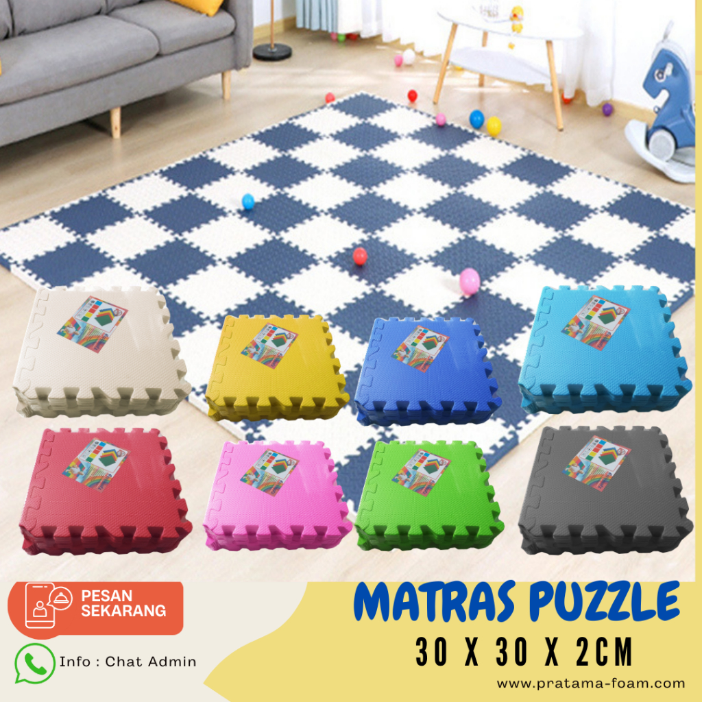 Jual Matras Puzzle 30 x 30 Tbl 2 Cm Alas Lantai / Playmat / Tikar Jual Matras Puzzle 30 x 30 Tbl 2 Cm Alas Lantai / Playmat / Tikar