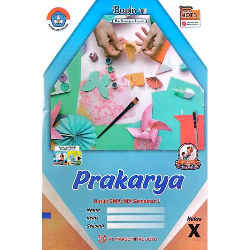 Jual LKS SMA/MA PRAKARYA KELAS 10 KURIKULUM MERDEKA SEMESTER 1 | Shopee ...