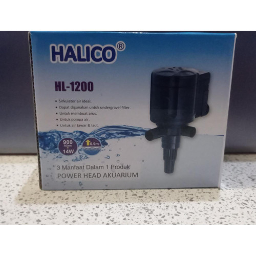 Jual Pompa Air Halico HL 1200 For Akuarium And Hidroponik | Shopee ...