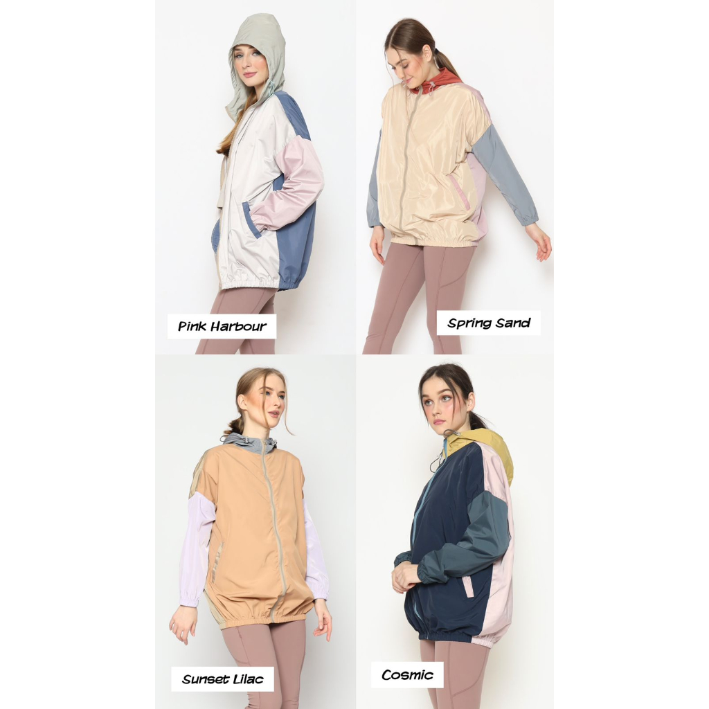 Jual JACKET COLOR BLOCK | Shopee Indonesia