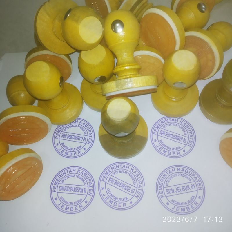 Jual Stempel Kayu Stempel Biasa Variasi Bulat Kotak Oval Shopee Indonesia