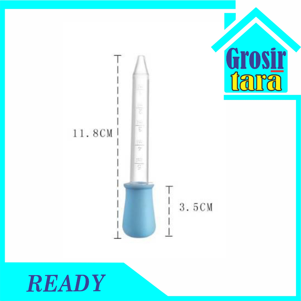 Jual Pipet Tetes Obat Bayi Ukuran 5 ML Tetes Obat Anak Takaran Pipet