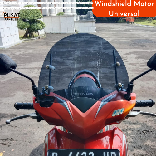 Jual Windshield Motor Universal Rayben ukuran 25cm x 40cm Visor Tameng ...